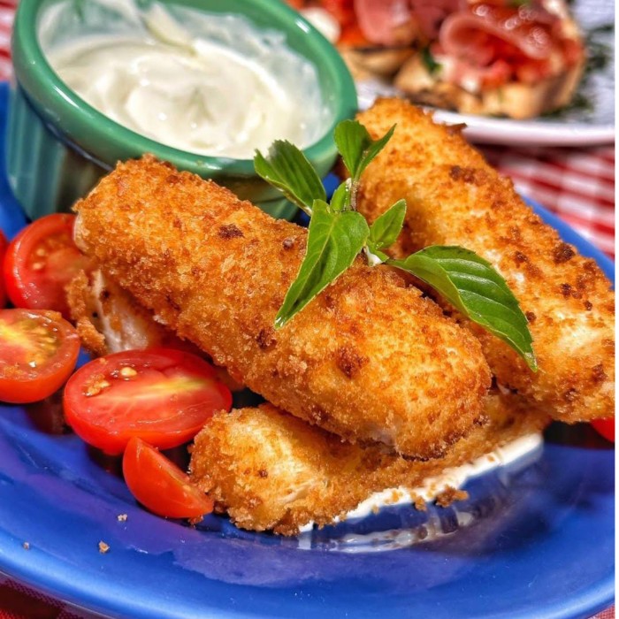 PALMITO À MILANESA (4 un)